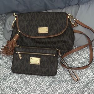 Michael Koran Cross body bag and wristlet